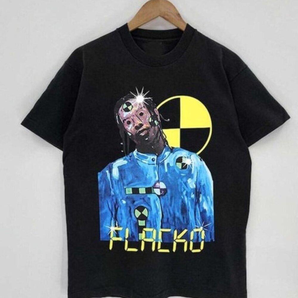 Asap Flacko Rap Graphic Hip Hop Artist Fan Statement  Music Tee
